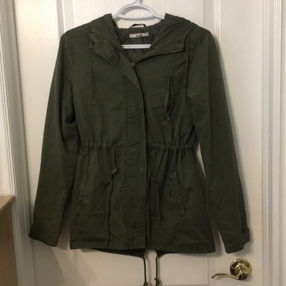 army green jacket